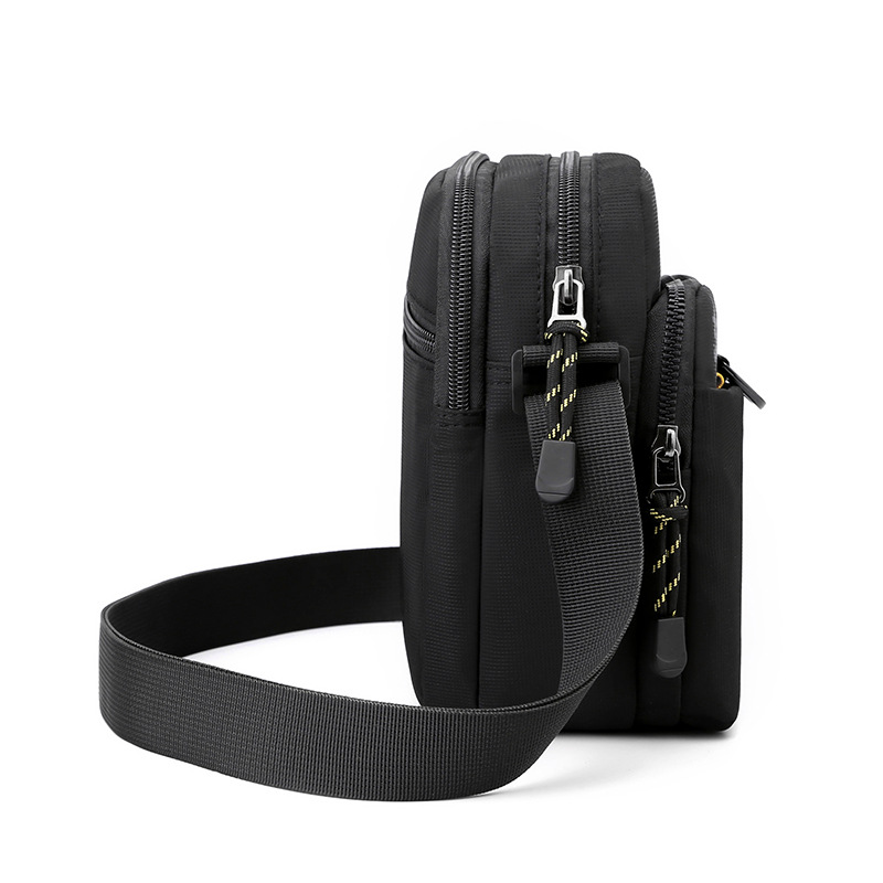 WEPOWER mini bolsa de mensajero bolsa de tela de nylon para hombre bolsa de ocio para hombre bolsa de hombro para deportes al aire libre Mochila pequeña