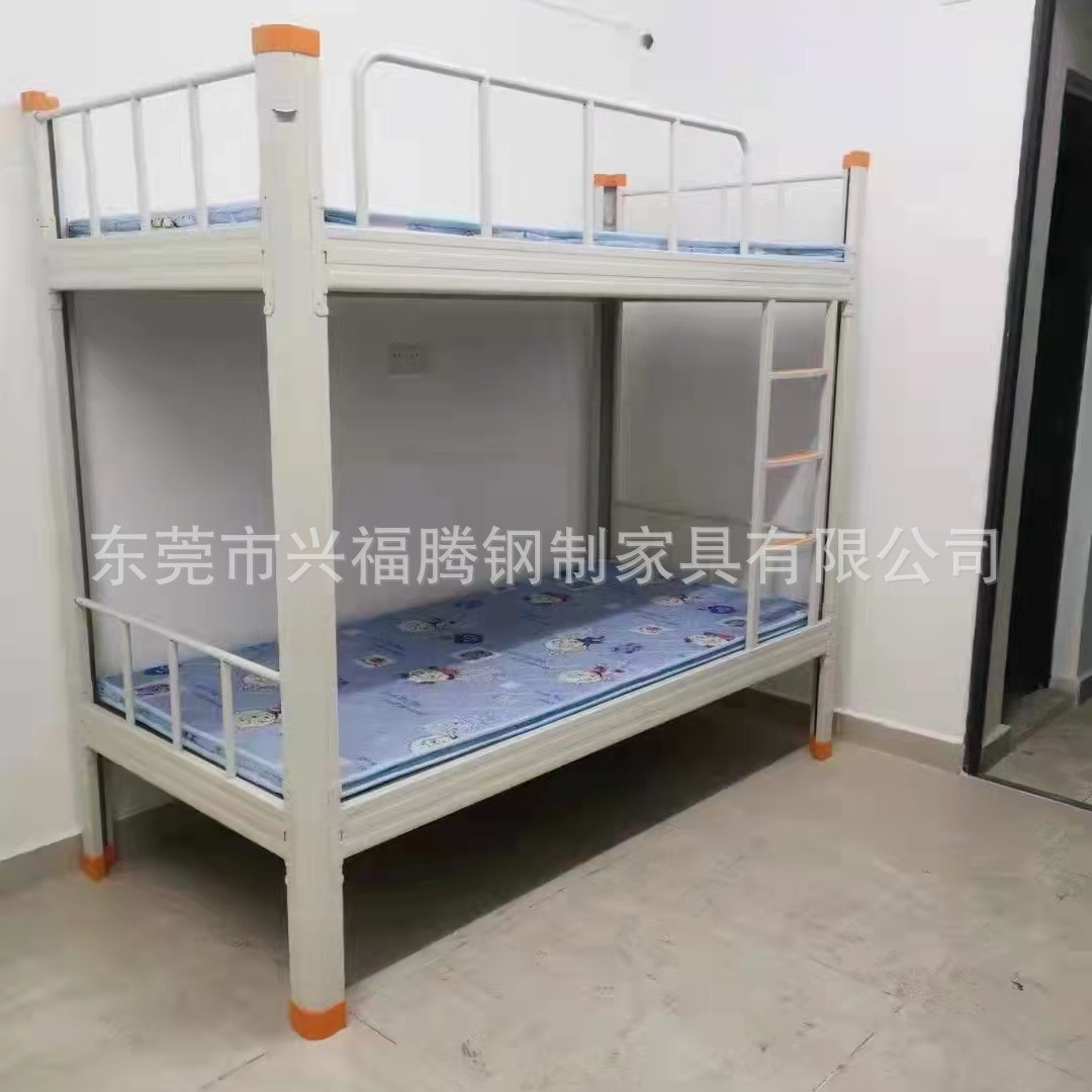 Single and Double bunk bed for employee dormitory, simple industrial style, school and factory low and high double bed, bulk purchase preferred