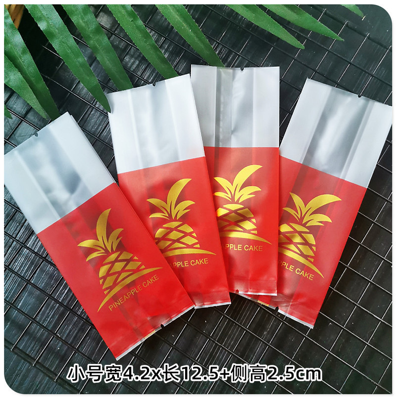 3150 # tamaño pequeño cerca de 50 tortas de piña roja (boca del bolso abajo