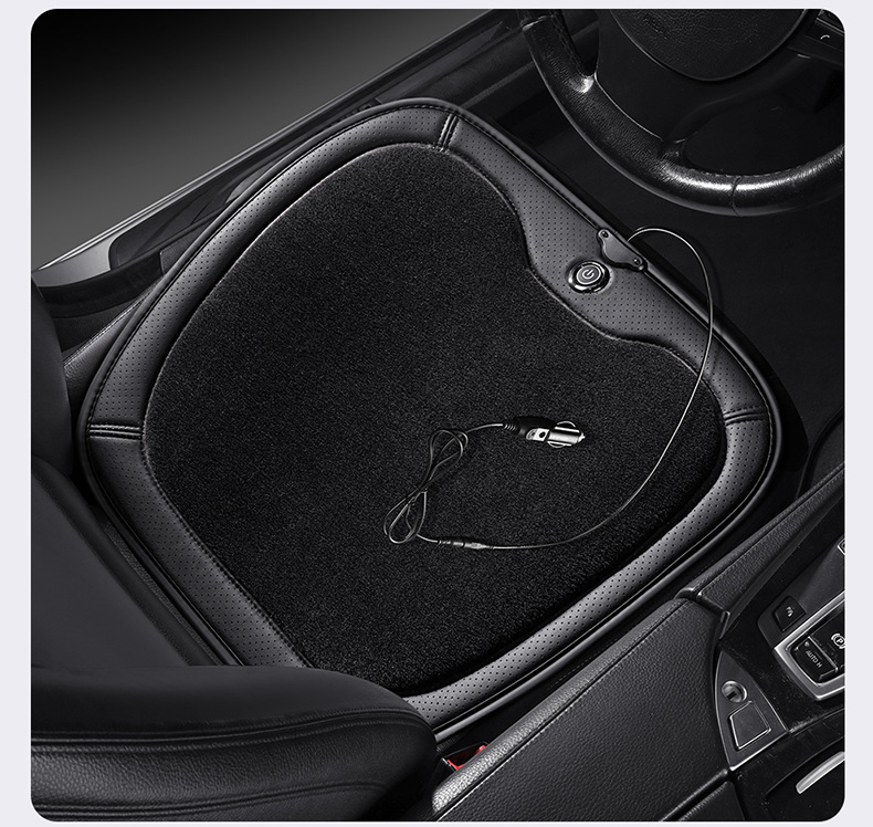Graphene car heating cushion winter seat cushion car electric heating cushion 12 24 general cross-border manufacturers on behalf
