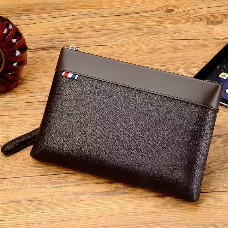 New Men's Hand Bag Fashionable Wallet Multi-card Handbag Korean Fashion Envelope Bag Business Handbag for Men