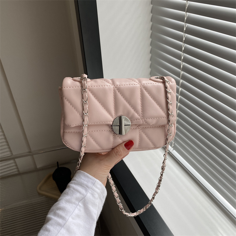 2023 Summer New Fashion PU Chain Strap Bag Shoulder Crossbody Small Purse Women's Bag Support Large Wholesale Mixed Batch