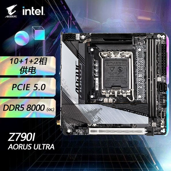 Совместимо с материнской платой Intel Gigabyte Z790i Aorus Ultra LGA1700