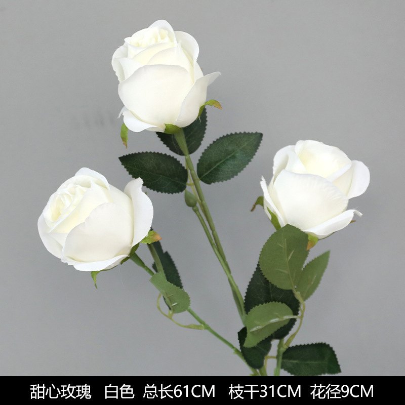 白い造花シーンアレンジメント花の造花ブーケ装飾造花造園アジサイシルクフラワー装飾花|undefined