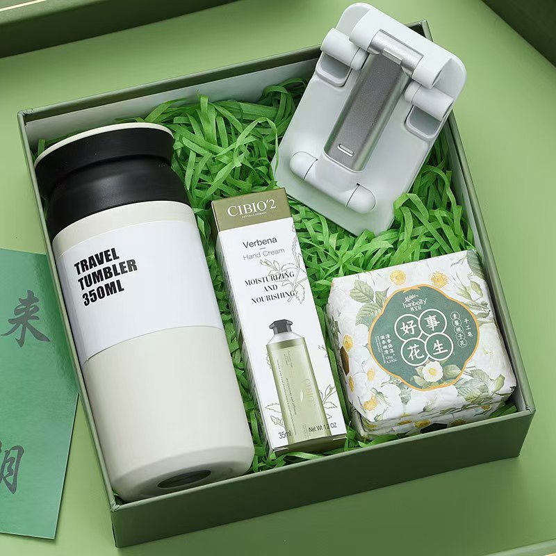 Caja de regalo de recuerdo empresarial para empleados, regalos empresariales, formación de equipos de empresa, ceremonia de apertura, banquete escolar, regalos curativos