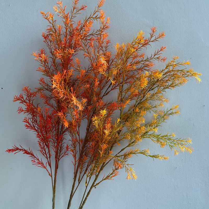 Artificial High-Quality Golden Willow Autumn Color Golden Willow Fragrant Pine Rosemary Home Decoration Wedding Artificial Golden Willow