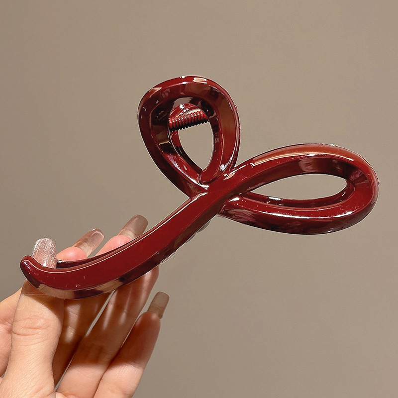 Clip de cabello de alta sensación de gran tamaño para mujeres más agarrar clip de cabello de tiburón en la parte posterior de la cabeza de los productos al por mayor