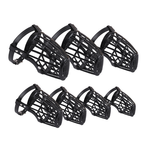 Breathable dog muzzle soft plastic pet muzzle dog golden retriever anti-bite dog muzzle pet supplies