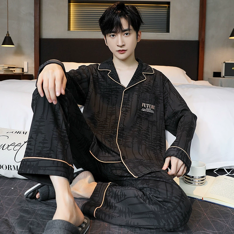 Pijama, long-sleeve, set, simple and elegant design