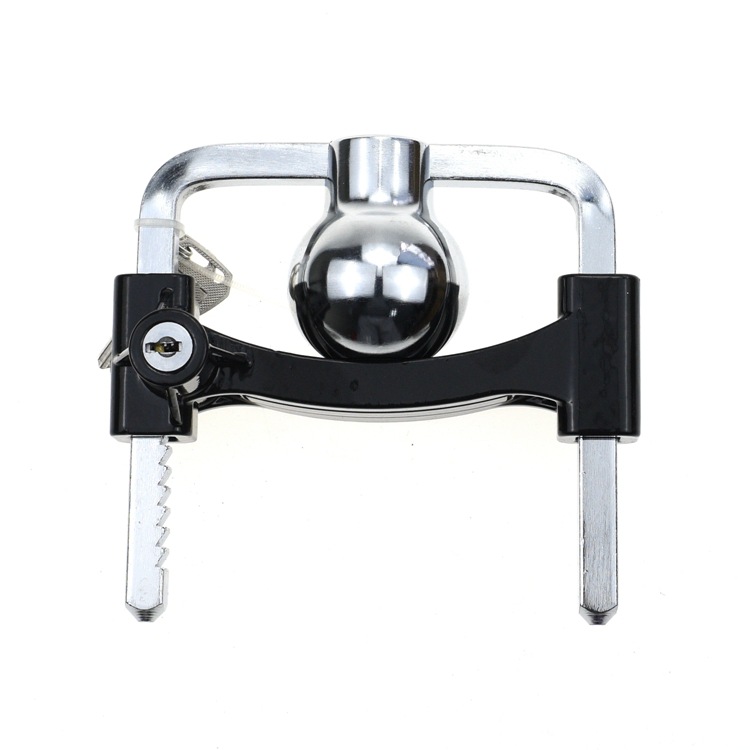 Cerradura de remolque en stock para venta directa, cerradura de cesta, equipo de tráfico, dispositivos de bloqueo de remolque, cerradura de cubierta de bola de alta calidad, accesorios de bloqueo.