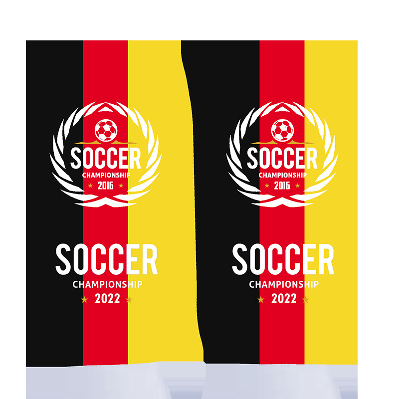 Tablero de piernas de fútbol de transferencia de sublimación 3D 2022 tema de la Copa del Mundo para adultos y niños equipo de protección de fútbol para personalizar