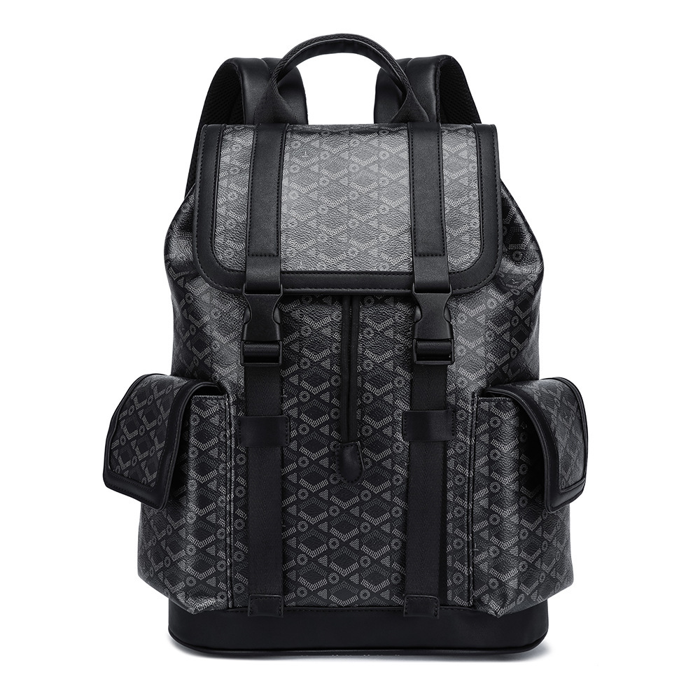 Classic Style 2025 New Men's Business Casual Backpack Large Capacity Work Commuter Backpack Business Trip