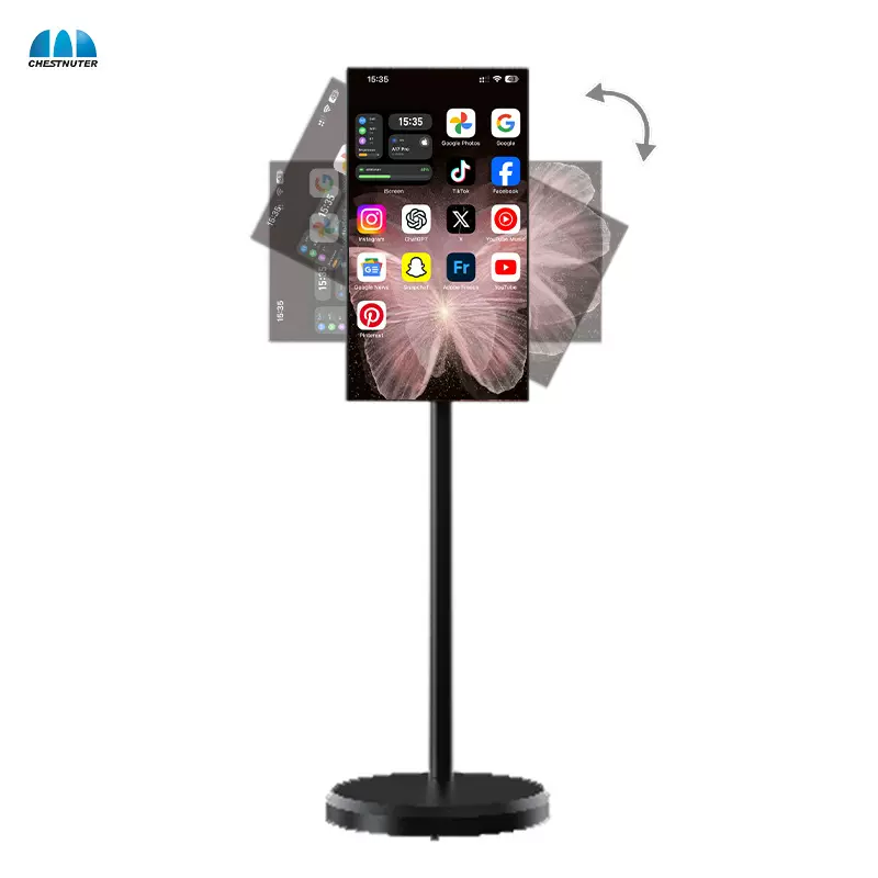 21.5英寸可旋转移动智慧学习广告机追剧平板安卓系统触摸闺蜜机