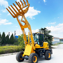 旋转抓木机液压装卸抓木抓草机抓头养殖农用装载铲车抓抓草装卸