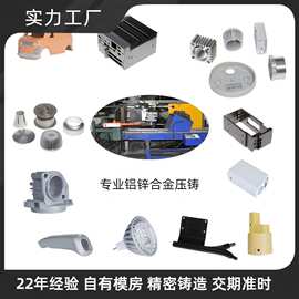 压铸铝加工厂压铸路灯头铝外壳精密零件锌铝合金压铸件加工定制