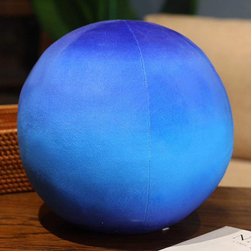 Nuevo sistema solar creativo ciencia popular planeta luna almohada tierra luna martian simulación de juguetes de peluche planeta
