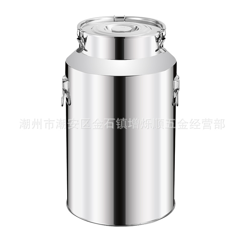 不锈钢密封罐桶酒桶奶桶茶叶密封桶油桶带龙头加厚304散茶茶叶罐