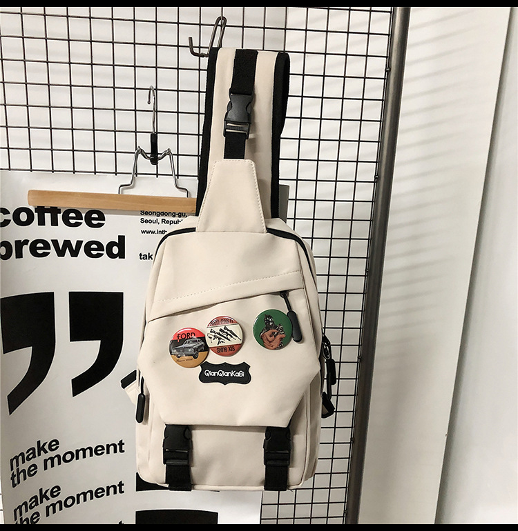 2023 New Leisure Large Capacity Chest Outdoor Versatile Sports Shoulder Bag Waterproof Couple Mobile Phone Student_voghion.com