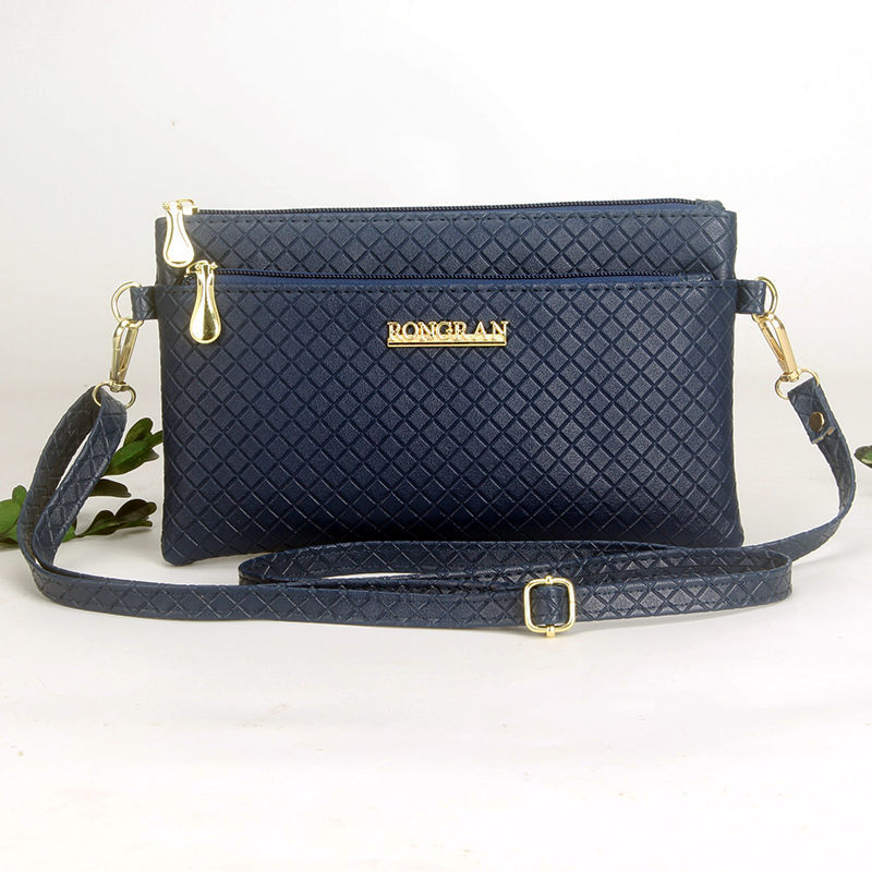 체크 무늬 사파이어 블루