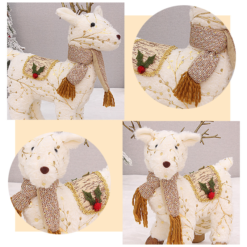 Christmas Cute Elk Cloth Polyester Party Ornaments 1 Piece display picture 6