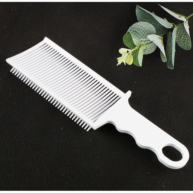 Flat comb clipper trimming shape gradient shovel comb wholesale creative men's hair cutting comb hair comb clipper aid
