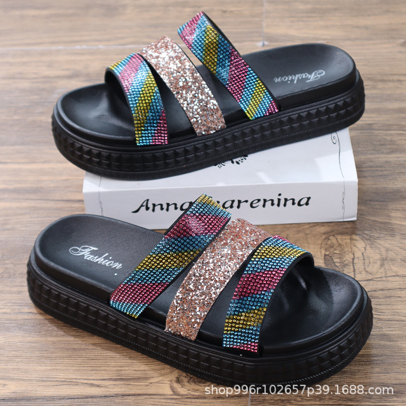 815-rainbow black / 36