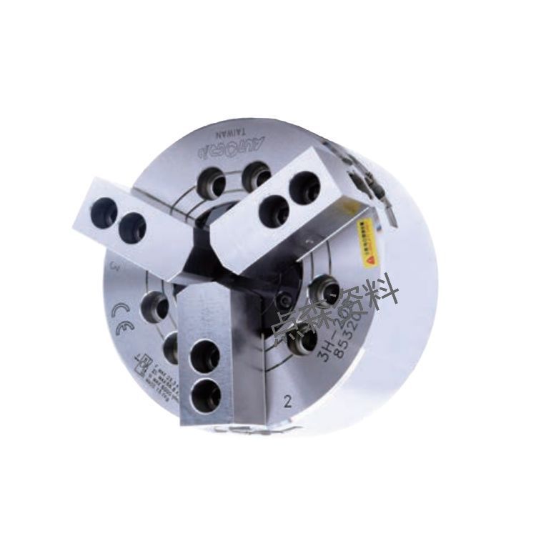 台湾佳贺千岛亿川通福卡盘 3P-08A6液压卡盘CNC加工中心油压夹头