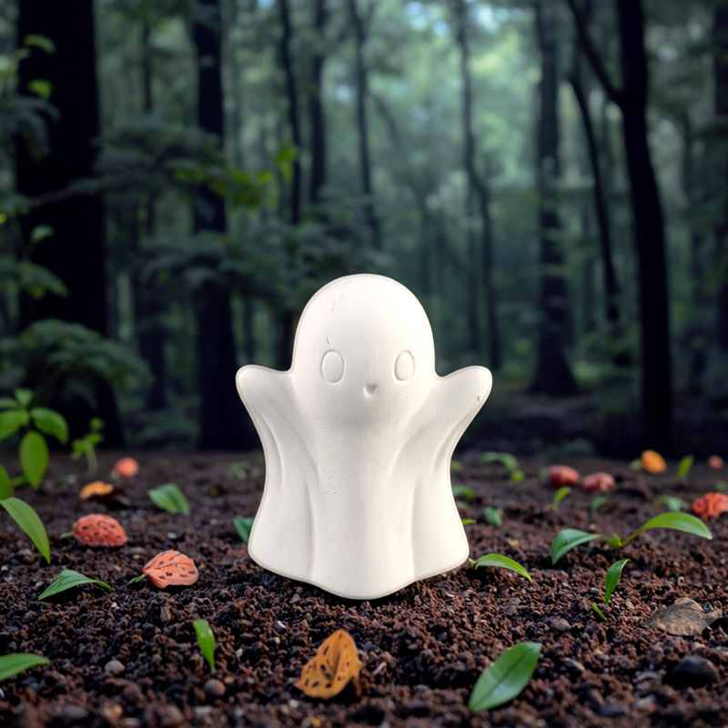 Decoraciones fantasmas de Halloween DIY atmósfera de regalo de mano creativo transfronterizo adorable decoración de estilo de terror hecha a mano
