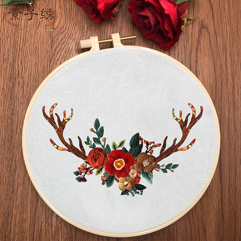 Suzi bordado original-nuevo bordado diy punto de cruz hecho a mano material de tela paquete conjunto fabricante creativo en stock incluido