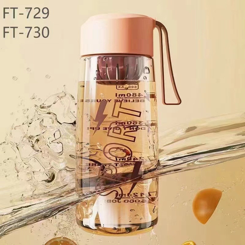 Futong taza de agua deportiva portátil para bebidas directas estudiantes taza casual coreana simple con taza de té espacial taza mayorista