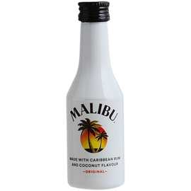 MALIBU马利宝加勒比椰子朗姆酒风味配制酒50ml 西班牙原装进口