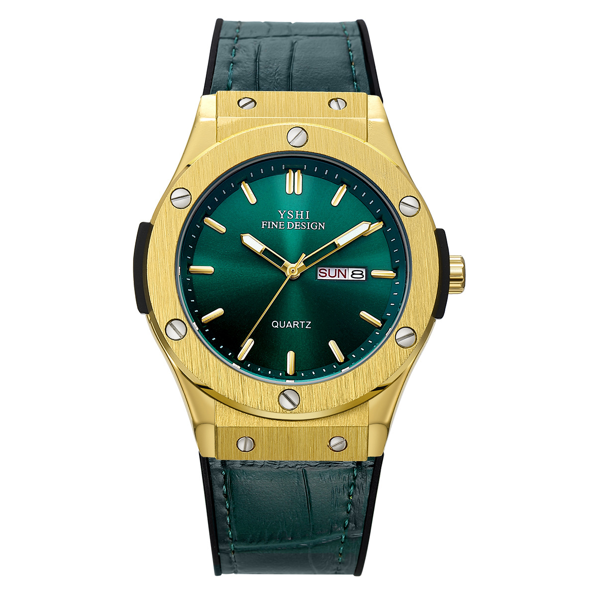 골드 쉘 그린 표면 그린 벨트