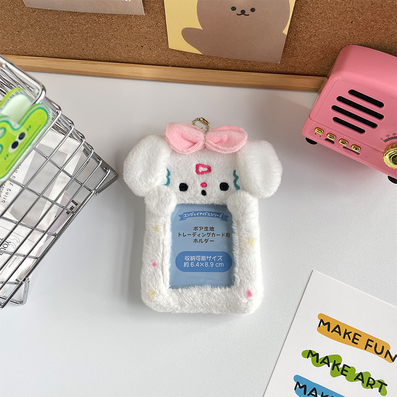 かわいい漫画ぬいぐるみカードホルダーアイドルカード保護カバー学生 ID 収納カードバッグイベントギフト卸売|undefined
