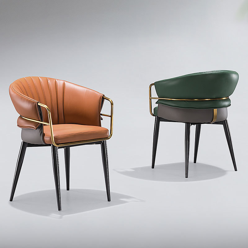 Dining Chair desk chair light luxury modern chair metal dining chair luxury modern coffee shop dining room chair Dining Chair desk chair light luxury modern chair metal dining chair luxury modern coffee shop dining room chair