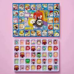 サンリオ ドールズ ホールインザウォール 40個セット 小学生 子供の日のギフト ペンダント ブラインドボックス ポケポケスクール ストール