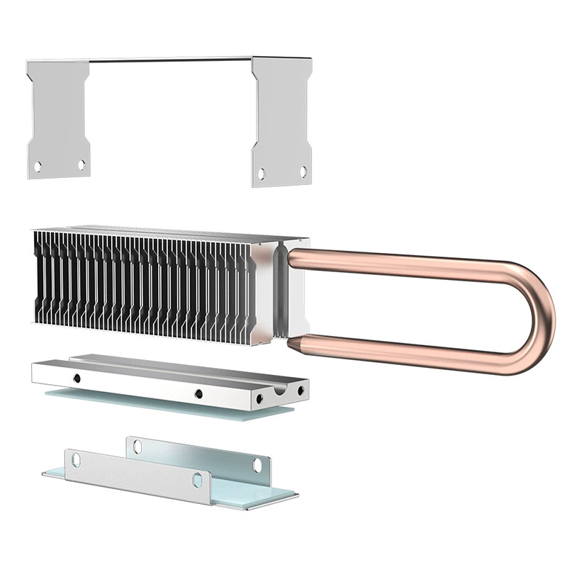 ID-COOLING ZERO M15 радиатор для M.2 SSD, охлаждение NVMe, алюминиевый радиатор с тепловой трубкой