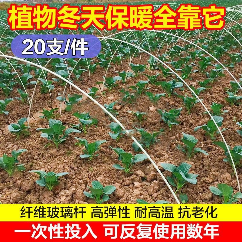 (2개) 온실 해골 아치 창고 브래킷 유리 섬유 막대 탄성 막대 아치 따뜻한 집 야채 정원 온실 온실