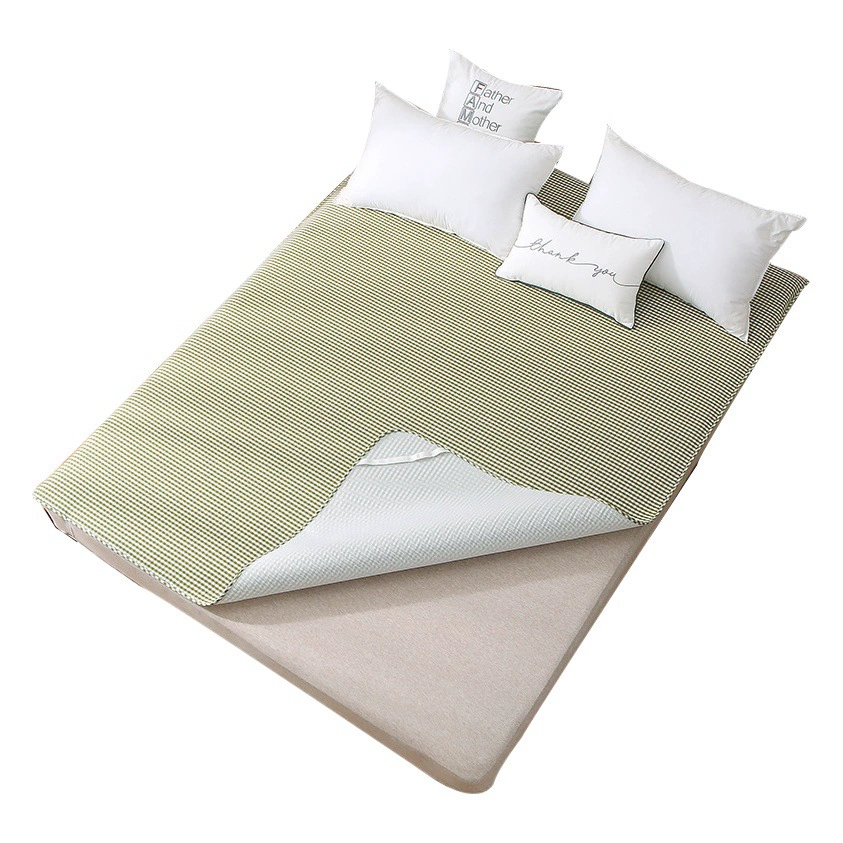 Ramie летний моющийся летний детский впитывающий пот дышащий детский одинарный двойной складной коврик