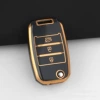 Kia-B model 3-button [gold and black]