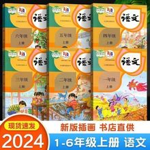 新版小学语文人教版部编版课本一二三四五六年级上册语文数学英语