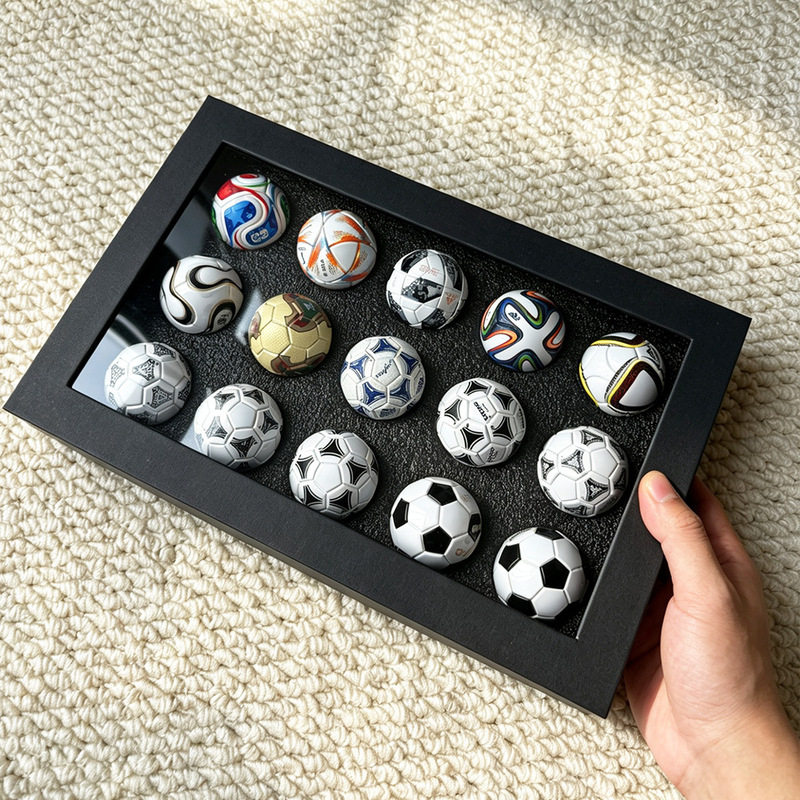 2026 United States-Canada-Mexico Football Match Mini Football Model Set Souvenir Decorative Ornament Gift