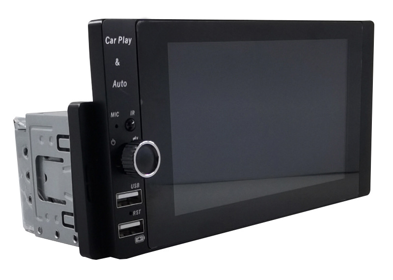 5.5 inch single ingot built-in carplay mobile phone interconnection car Bluetooth MP5 player reversing image Android