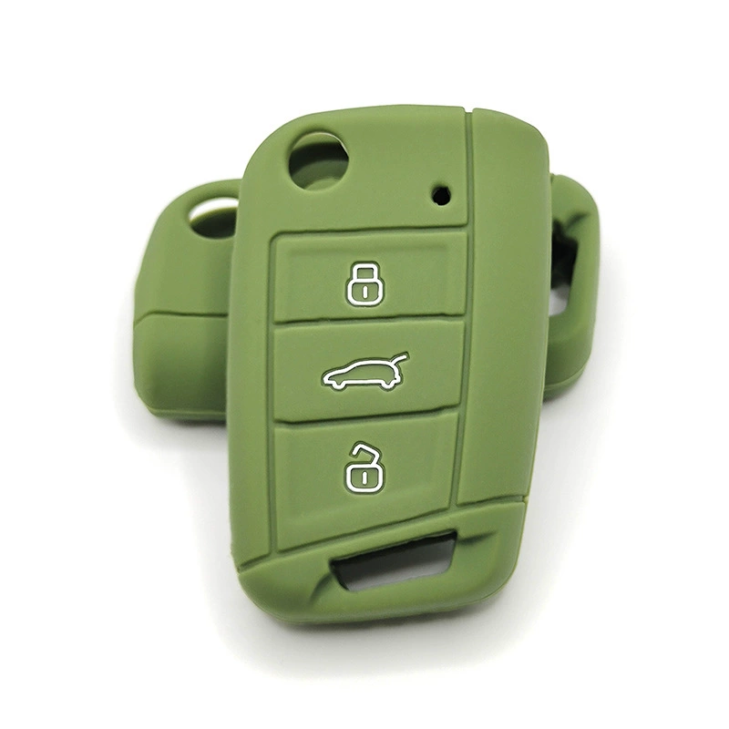Подходит для нового силиконового чехла для ключей от автомобиля Volkswagen Lavida Lingdu Golf 7 Tanyue Touruan Touguan L