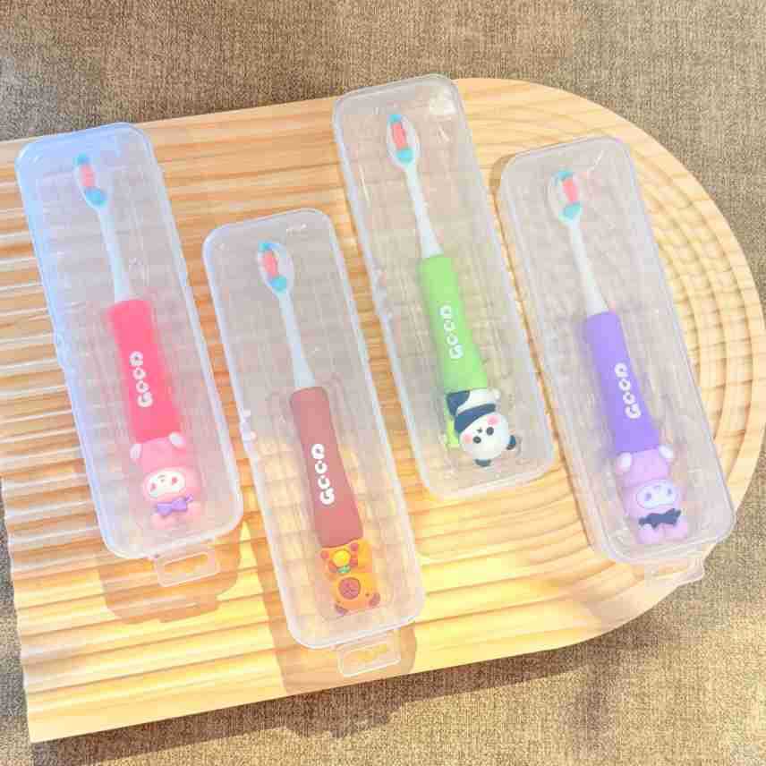 Bqb Children's Toothbrush Cartoon Soft Bristles Cute Baby Private Domain Group Purchase Manual Toothbrush Manufacturer Wholesale Factory
