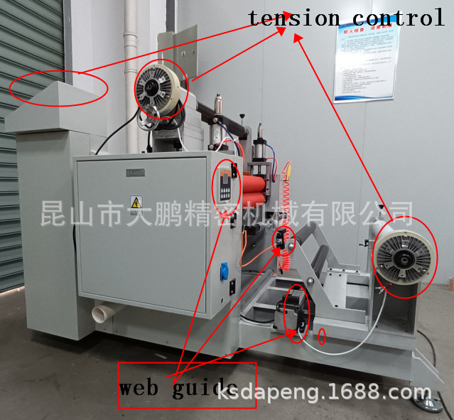 web guide and tension