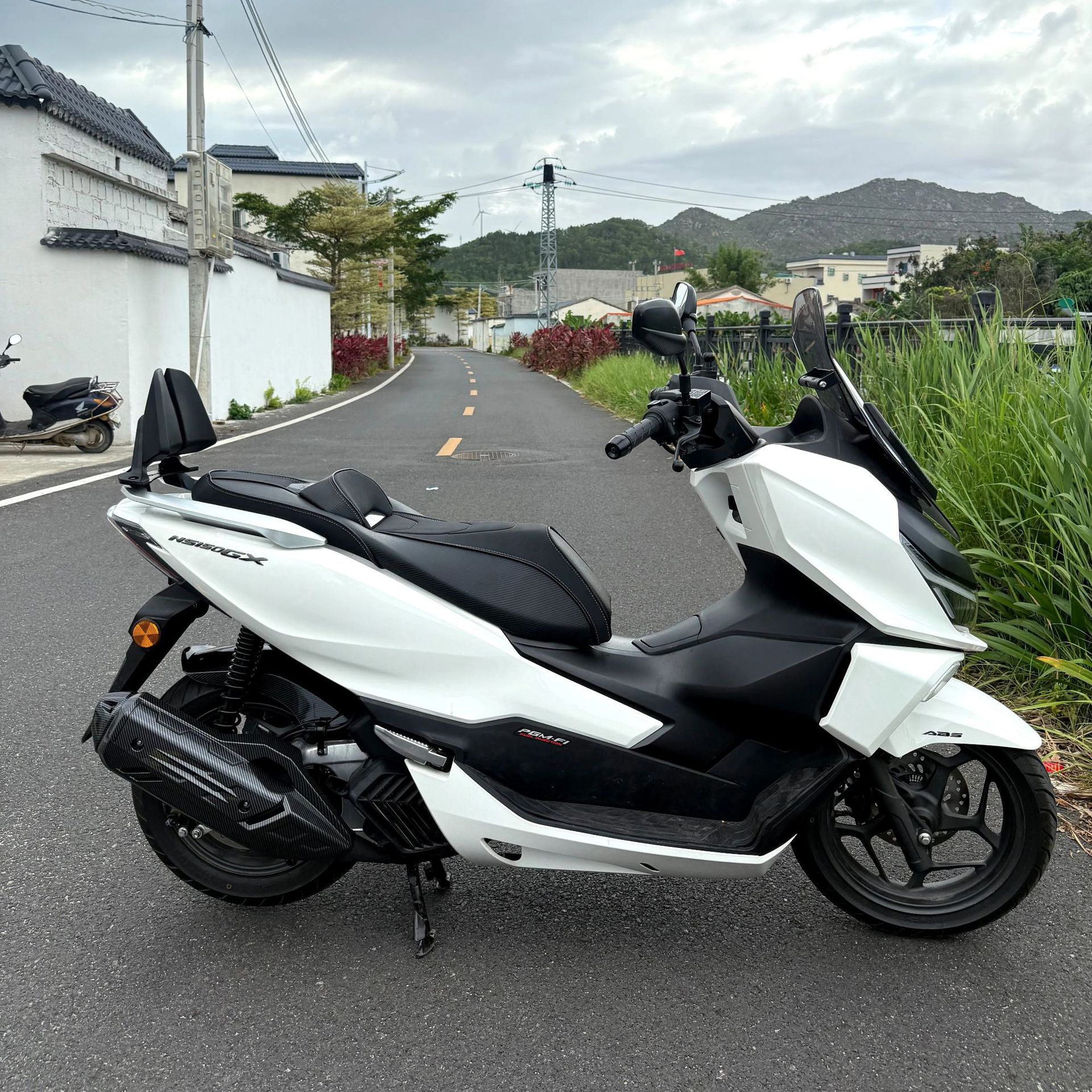 Suitable for 25 Honda Ns150Gx Rear Backrest Modified Passenger Comfort Lumbar Support Cushion Rear Seat Rear Lumbar Support