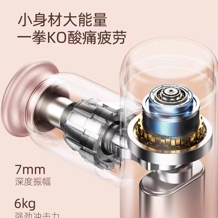 Cada mini mini bolsillo pequeña pistola de fascia pistola de masaje eléctrica masajeador de relajación muscular