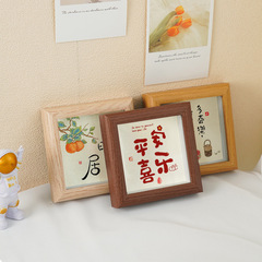 Peaceful Joy Warm Home Decor Accent, Living Room Decoration Picture Frame, Desk Television Stand, Unique High-End Sense