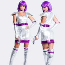 ����Ů��ʥ��̫�շ�װ cosplay����������ɫ��Ƥ��սʿ�Ը���̨װ