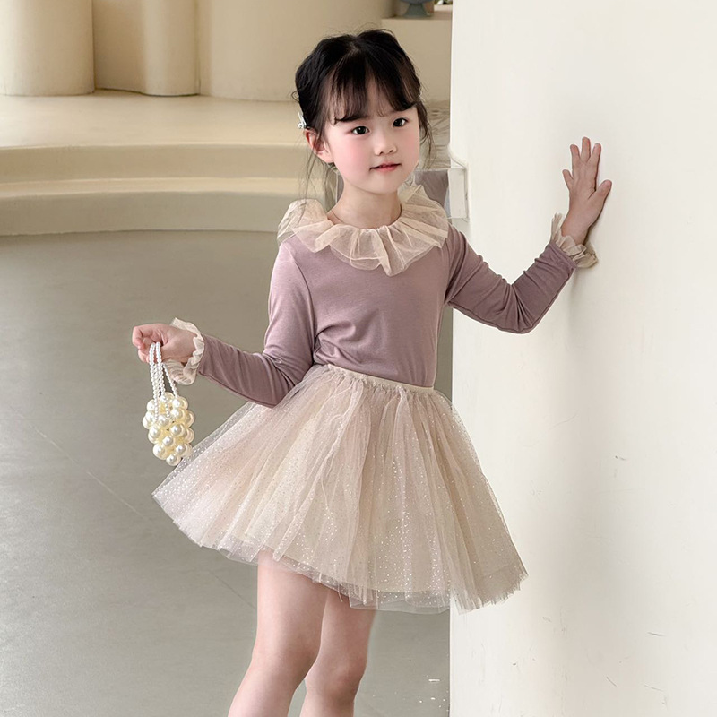 Bolso de princesa perla hueca dulce, mini bolso de hombro para niños y niñas de estilo occidental, bolso de cubo para niños de estilo nuevo de verano